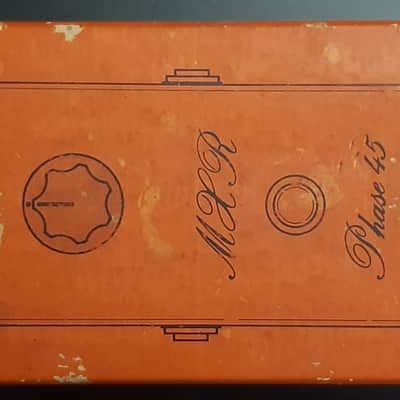 1970s - Boxed with Manual - Vintage MXR MX-105 Script Phase 45 1973 - 1975 - Orange image 17