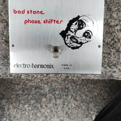 Electro-Harmonix Bad Stone Analog Phase Shifter V1 "Mummy Face" 1970s - Silver image 6