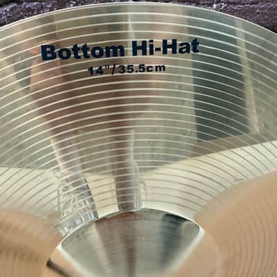 Pearl 14" Hi-Hat Pair (Top & Bottom) & Crash Cymbal 3-Pack – Brand New / Mint Condition Student Pack image 3
