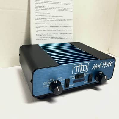 THD Hot Plate Power Reactive Attenuator 16 Ohm Blue Volume Control Load Box Amp Power Soak w with Manual image 5