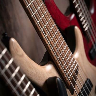 Cort B4ELEMENTOPN Artisan Series B4 Element Bass Guitar. Open Pore Natural image 11