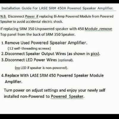 LASE Replacement Amplifier Module for Mackie SRM 450 V3 Powered Speaker w DSP image 4