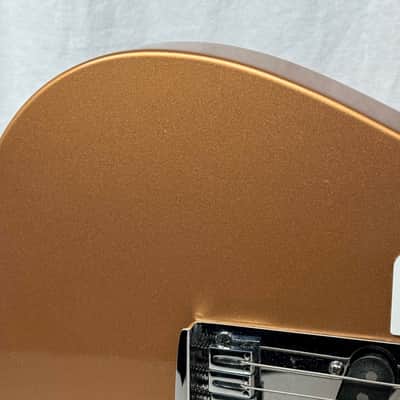 Fender USA Custom Shop Special Edition Custom Deluxe Telecaster Guitar with COA + Case 2010 - Copper / Maple neck image 5