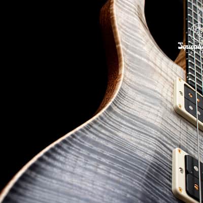 PRS Custom 24 Wood Library 10-top Charcoal Fade image 3
