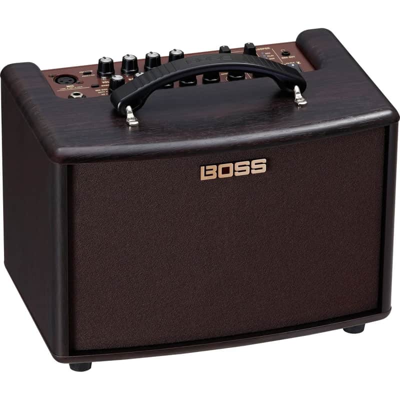 Boss AC-22LX 10-Watt 2x5" Acoustic Guitar Combo - Black / Brown image 1