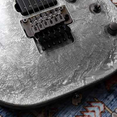 ESP MIJ Original Horizon 1 Limited Edition "Liquid Metal Silver + Ebony" (2025) image 8