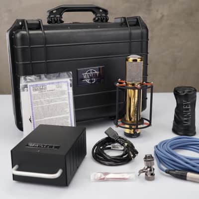 Manley Reference Gold Large Diaphragm Tube Condenser Microphone w/ Case #59151 image 20