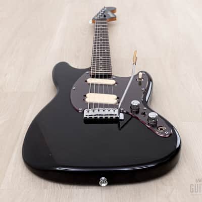 1991 Levinson Blade MG-2 Offset Electric Guitar Trans Black w/ Active EQ/Boost, Japan image 11