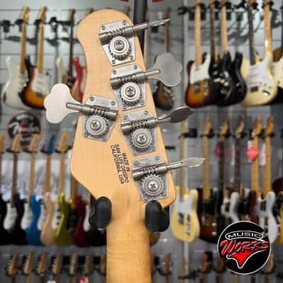 Ernie Ball Music Man Stingray 5 H 1999 Translucent Orange image 8