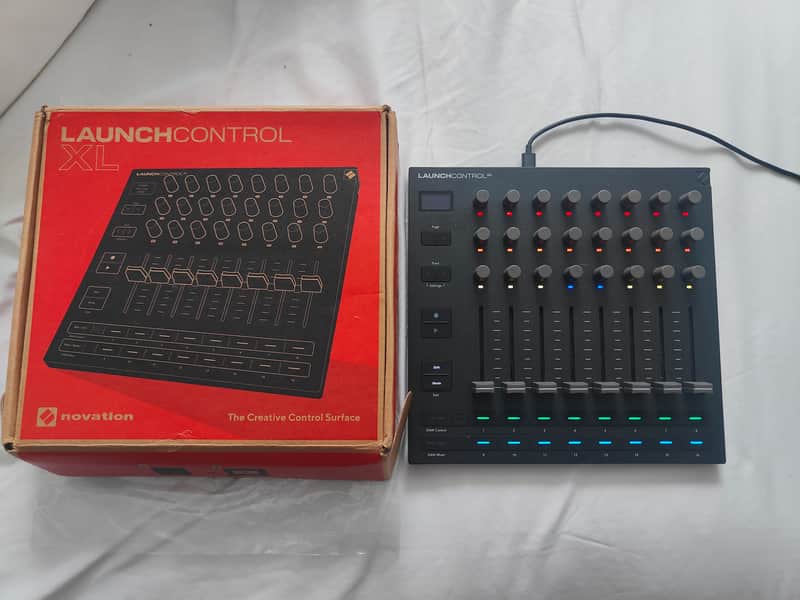Novation Launch Control XL MK3 MIDI DAW Controller 2025 - Present - Black image 1