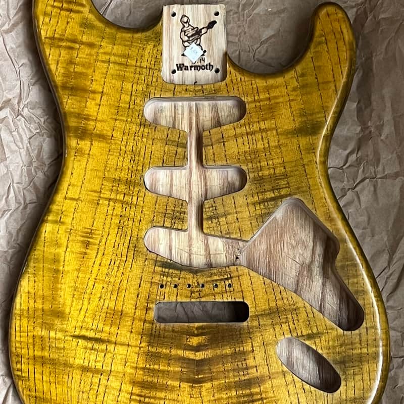 Warmoth Stratocaster Body 2025 - Ash Nitro image 1