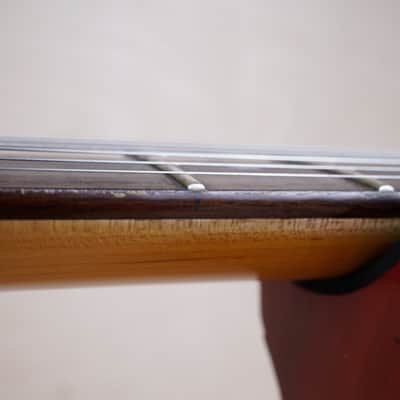 Tokai Blazing Fire Talbo Reissue SSS MIJ 1990's Metallic Red Seymour Duncan HHH Pickups Made in Japan w/ Bag image 7