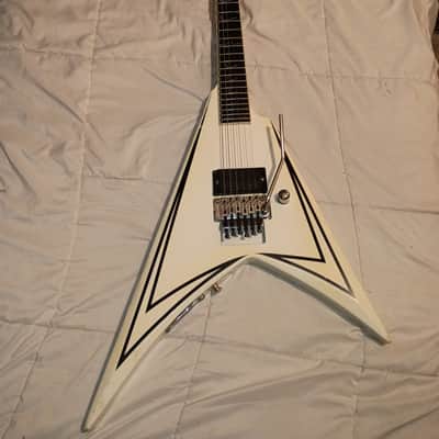 ESP LTD Alexi-600 Scythe Alexi Laiho Signature 2016 White Autographed image 3