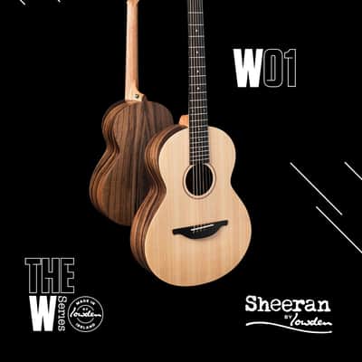 Sheeran by Lowden W-01 Cedar/Walnut Guitar (PRE ORDER) image 1