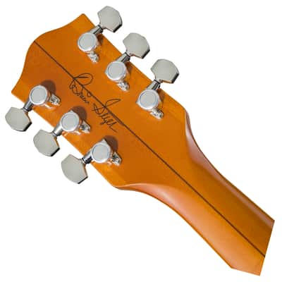 Used Gretsch G6120T-BSSMK Brian Setzer Sig. Nashville '59 "Smoke" - Smoke Orange image 5