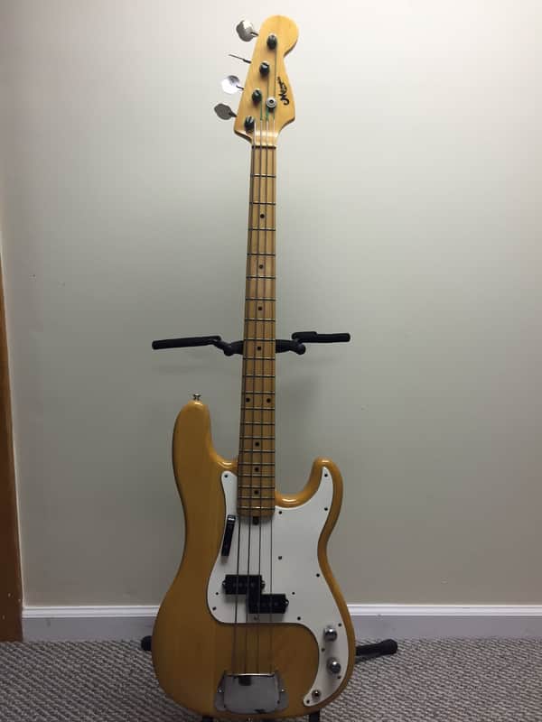 Memphis  p bass  1970s Aged Natural Gloss image 1