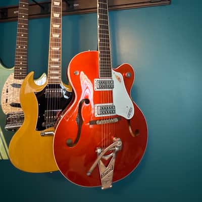 Gretsch G6120SHTV-T Setzer Hot Rod with TV Jones Pickups 2004 - 2014 - Tangerine image 1