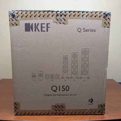 KEF Q150 Bookshelf Speakers - Satin Black (Pair) - Factory Sealed image 3