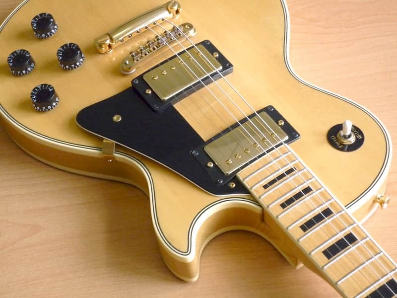 Luxor Les Paul 1975 Natural Figured Maple image 1