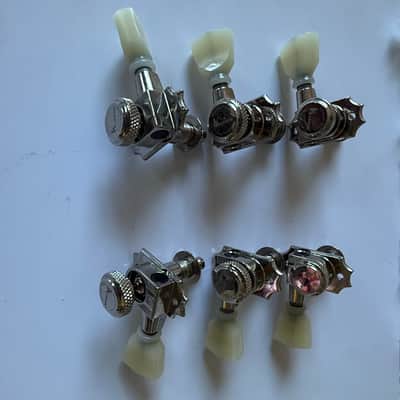Kluson Revolution 3x3 Locking Tuners Gibson Style image 2