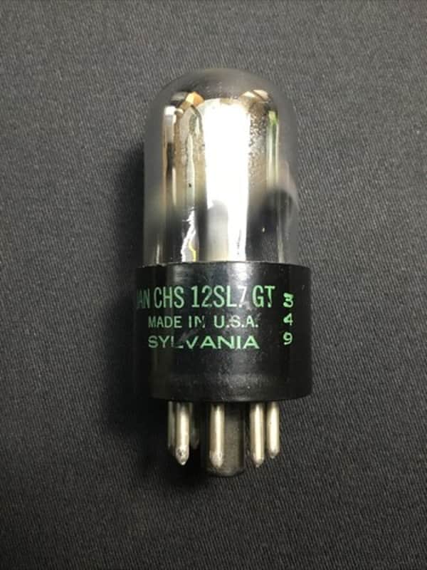 SYLVANIA 12SL7GT JAN Audio Amplifier RADIO VACUUM TUBE Tested USA 3.2792-D image 1