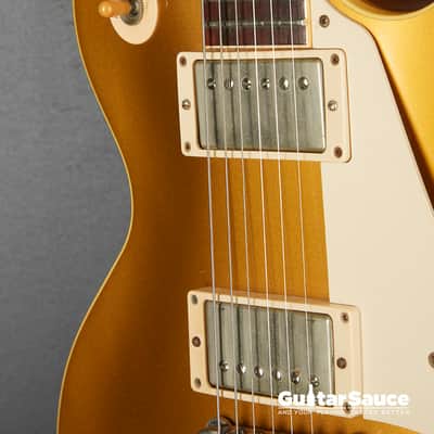 Gibson Custom Shop Les Paul 57 VOS 2005 -  Goldtop (Cod.1556UG) image 8