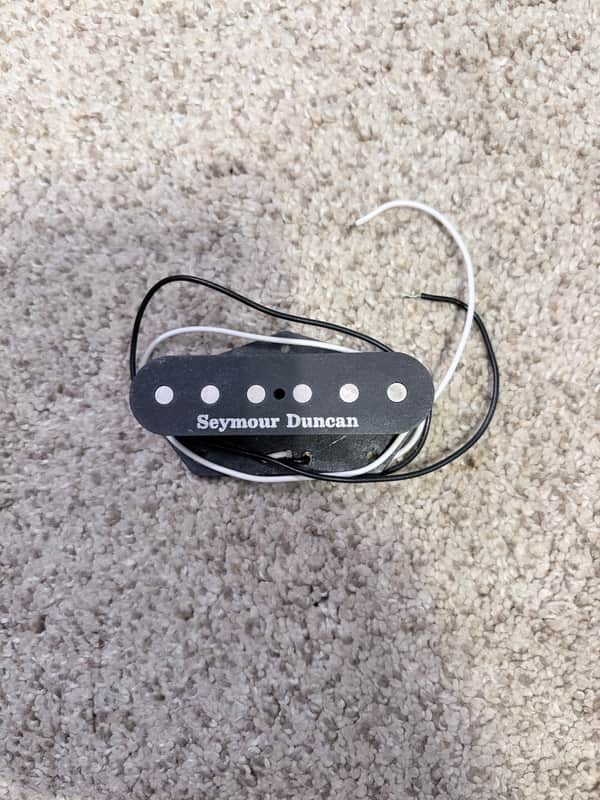 Seymour Duncan STL-2 Hot Tele Bridge Pickup 2010s - Black image 1