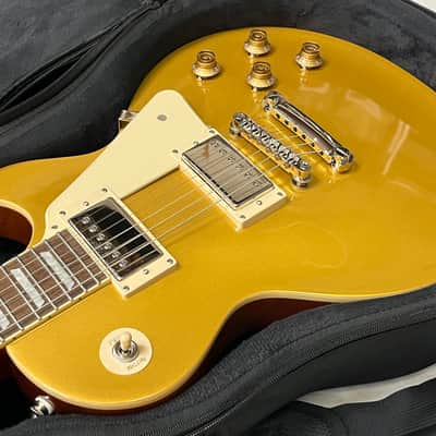 Epiphone Les Paul 50s Standard 2022 Gold Top New Unplayed w/ Epi Lite Case Auth Dealer 9lbs 6oz image 4