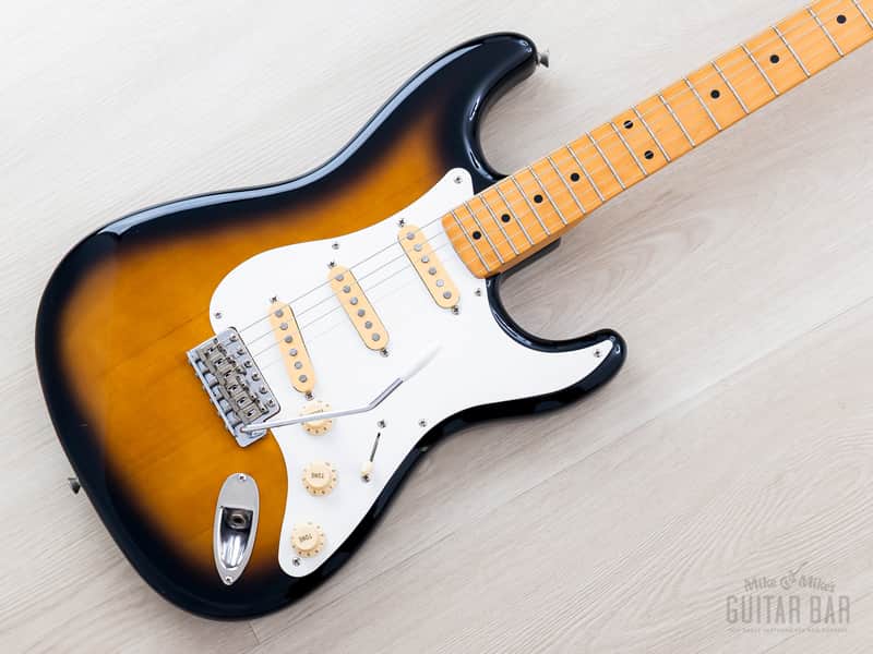 1986 Fender Stratocaster ‘57 Vintage Reissue ST57-55 Sunburst Near-Mint w/ Hangtags, Japan MIJ Fujigen image 1