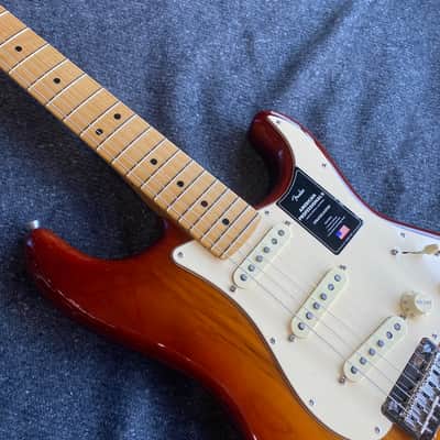 Fender American Professional II Stratocaster MN Maple  2021 Sienna Sunburst US210097326 image 4