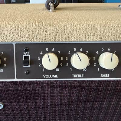 Fender Vibro-King 60-Watt 3x10" Guitar Combo Amp- USA-2001 - Blonde w/Supro BD10 speakers image 5