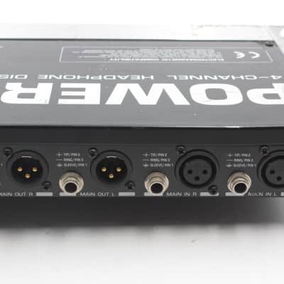 Behringer Powerplay Pro HA4600 4-Channel Headphone Distribution Amp image 5