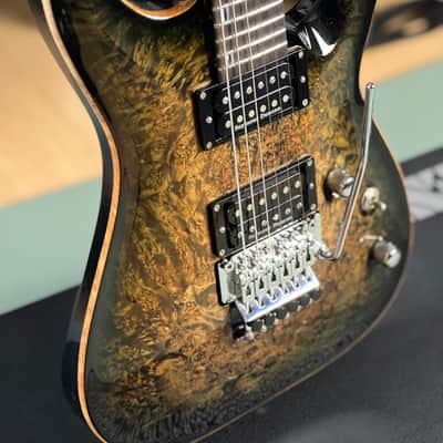 ESP Original Series Horizon FR CTM See Thru Black Burst image 23