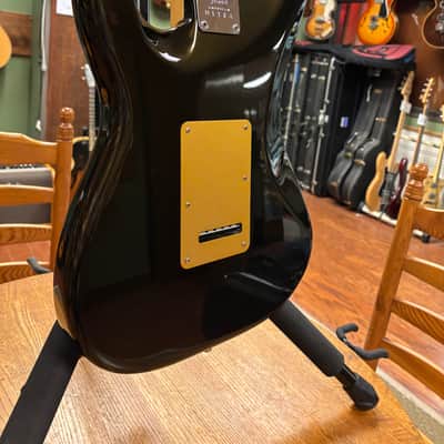 2021 Fender American Ultra Stratocaster HSS with Maple Fretboard Texas Tea image 14