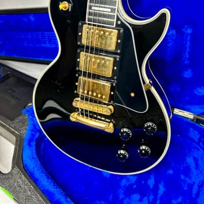 1984 Gibson Les Paul Custom "Black Beauty" w/Added Middle Pickup- Ebony image 2