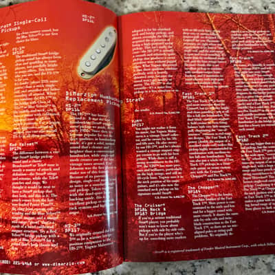 DiMarzio Catalog & Price List 2000 super distortion tone zone evolution Air Norton X2N image 7