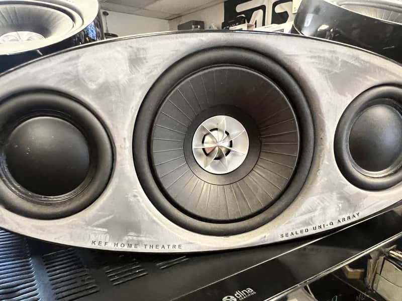 Tested KEF HTS-3001 SP3588 satellite speakers/ center channel