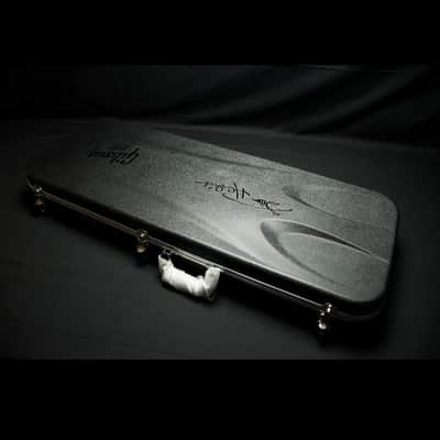 Gibson SUPER RARE TKL J. Hendrix Sig "Concept" Prototype HardCase for SuperStrat only3 exist 2009 - Black/Purple interior image 1