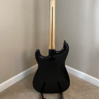 Squier Bullet - Black - Super Strat with Seymour Duncan Rail Pickups image 5