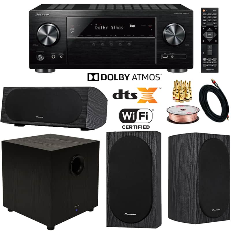 Pioneer VSX-832 5.1-Ch Network AV Receiver UHD Pass-through HDCP