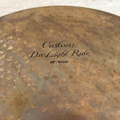Zildjian 20”  K Custom Dry Light  Ride Cymbal ( 2,129 g ) for drum set image 4