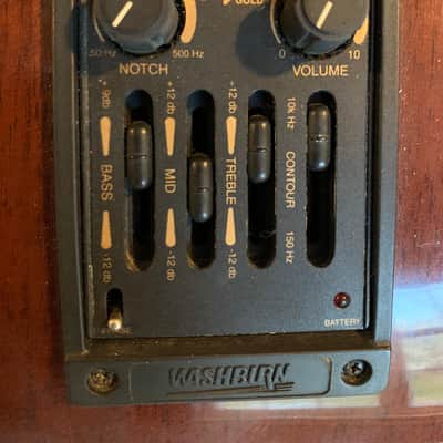 Washburn  J-28 SCE 1990’s image 8