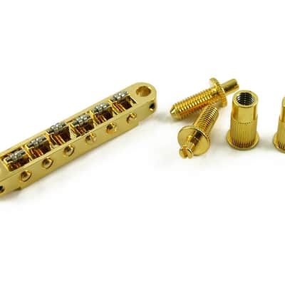 Tonepros TPFR-G Gold roller bridge, Keeps Bigsby B3 B5 B6 B7 tremolo IN TUNE, Epiphone Spacing image 1