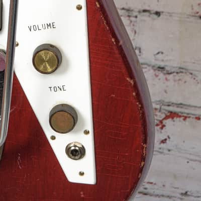 Galanti - 1960's Grand Prix Made In Italy Electric Guitar Cherry - VINTAGE image 19