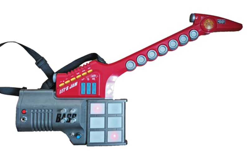 Psychiceyeclix Circuit Bent Heavy Bass Toy Guitar image 1