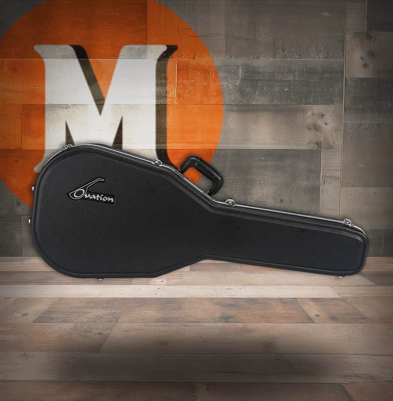 Ovation ABS Deluxe Guitar Case Mid/Deep/12-String (OV-9158) image 1