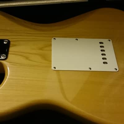 Vintage Early 80s Schecter Natural Ash 1-pc Body image 9