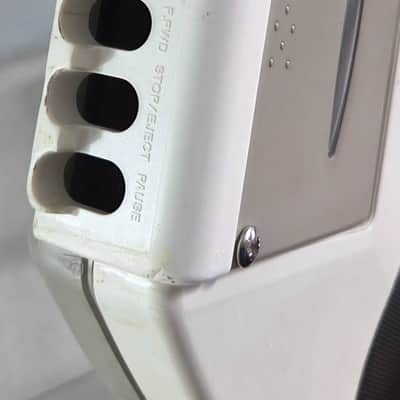 Casio EG-5 Electric Guitar with Onboard Cassette Deck / Amplifier 1980s - White image 14