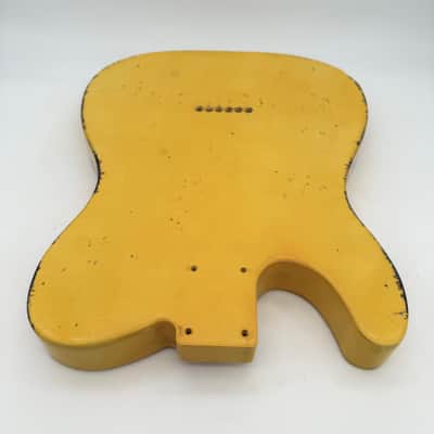 MJT Telecaster Body Relic Nitro Butterscotch Super-Light mjt6714 image 7