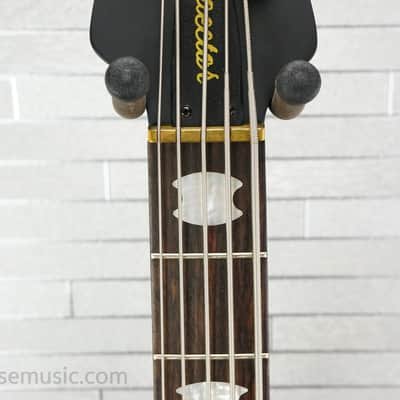 Spector Euro 5 LX Left Handed - Black & Blue Matte image 17